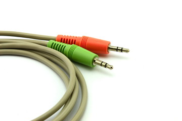 Music adapter. Object over white.