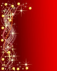 Festlicher roter Weihnachtshintergrund