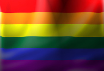 Gay pride flag