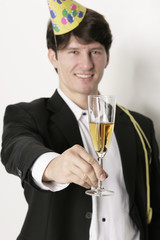 silvester anstoßen