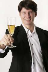 silvester anstoßen