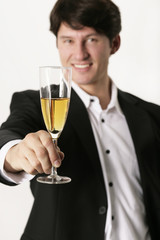silvester anstoßen