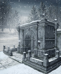 Sceneria zimowa 12 © Obsidian Fantasy