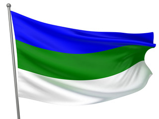 Komi National Flag