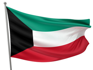 Kuwait National Flag