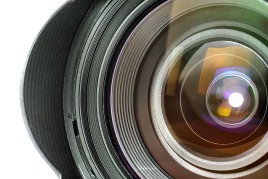 Professional Digital Photo Camera Zoom Lens Close up