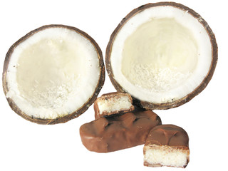 coconut and chocolate