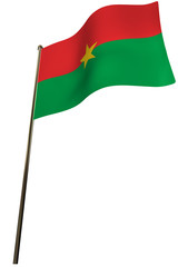 bandera burkina faso