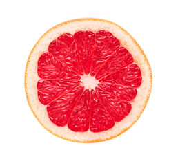 Cut grapefruit