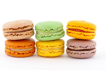 six macarons