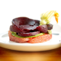 Simple stylish salad