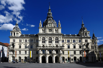 Fototapeta na wymiar Graz city hall