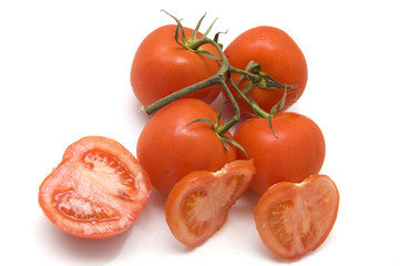 racimo de tomates