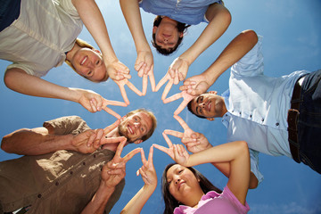 Freunde im Sommer