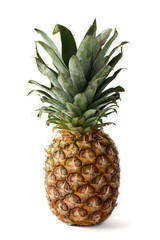 Fresh isolated ananas