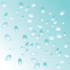 blue water drops pattern