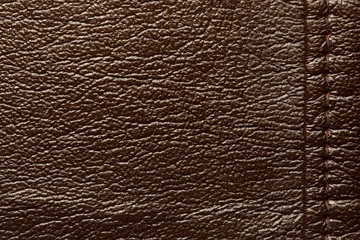 brown leather