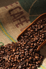 Kaffe auf Schütte