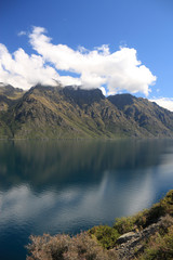 Lake Wakatipu in New Zealand