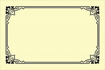 Ornament border