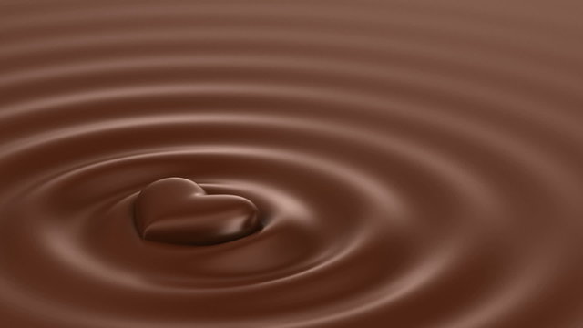 Chocolate Heart Seamless