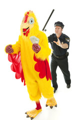 Chicken Man on the Lam