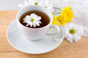 tea with a camomile.