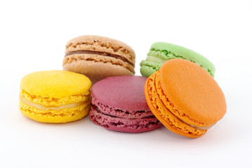 tas de macarons