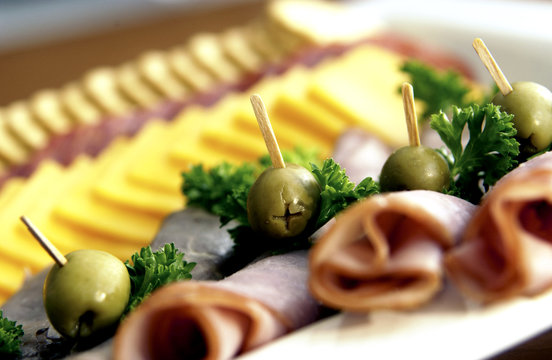 Meat And Cheese Tray