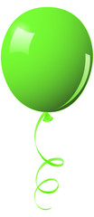 Green balloon