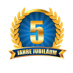 5 Jahre Jubiläum