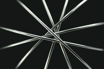 Wire abstract star