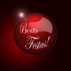 Boas Festas - Merry Christmas