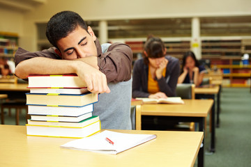 Ruhender Student
