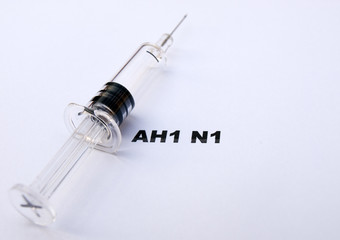 H1N1 Flu Shot, Vaccination close-up