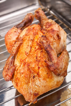 whole grilled chicken