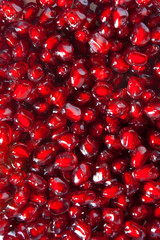 pomegranate seeds background