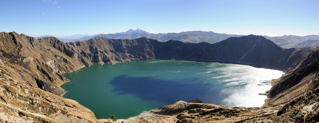 Volcans d'Equateur – Le Quilotoa