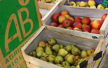 AB Agriculture Biologique Pommes et Poires