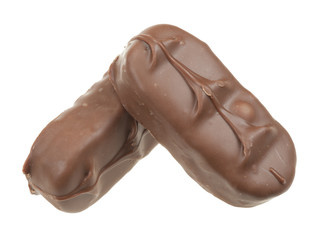 chocolate bar isolated