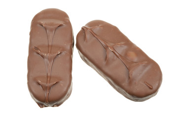 chocolate bar isolated