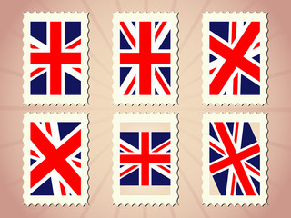 UK Flag Stamp