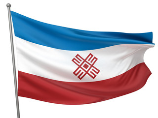 Mari El National Flag
