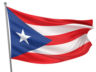 Puerto Rico National Flag