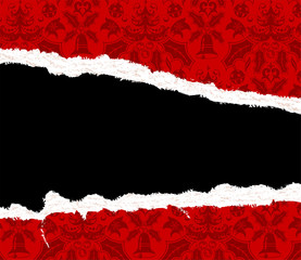 Torn Christmas Paper