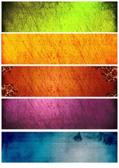 RAINBOW TEXTURES AND BACKGROUNDS FOR BANNERS