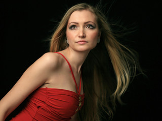 Portrait of a beautiful young sexy woman