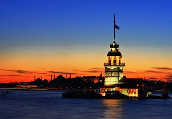 The Maiden's Tower in Istanbul