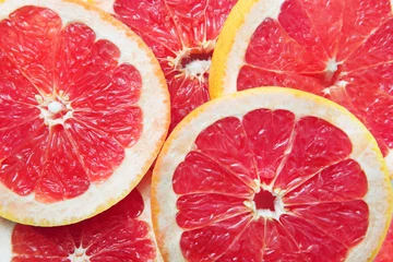 Selbstklebende Fototapeten Grapefruit © adisa
