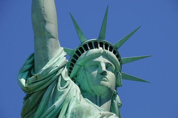 Fototapeta premium Lady Liberty Watching over America